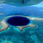 belize blue hole flyover our